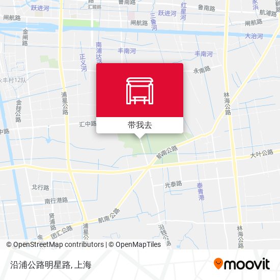 沿浦公路明星路地图