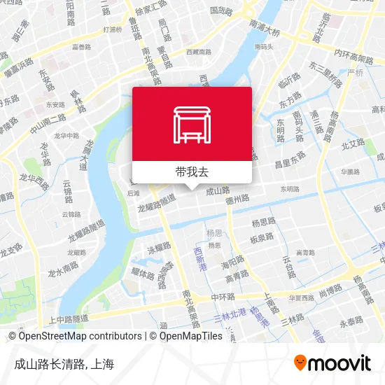 成山路长清路地图