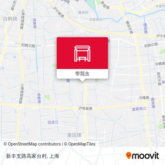 新丰支路高家台村地图