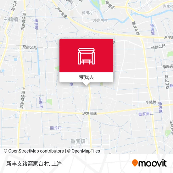 新丰支路高家台村地图