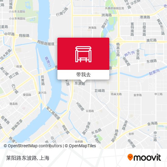 莱阳路东波路地图