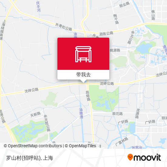 罗山村(招呼站)地图