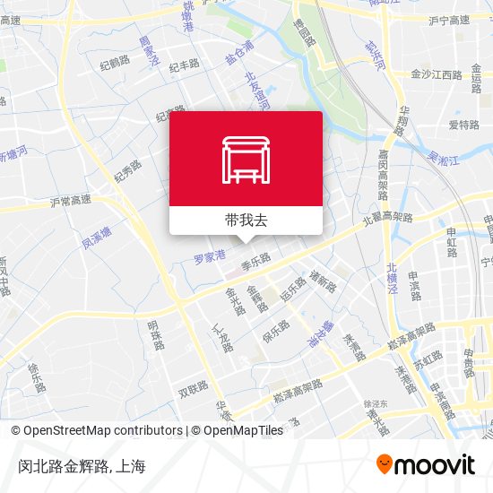 闵北路金辉路地图
