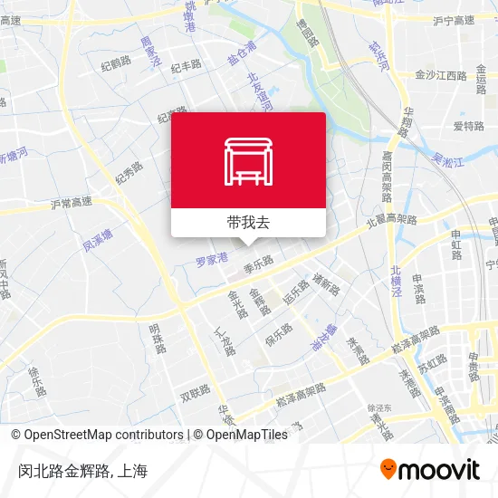 闵北路金辉路地图
