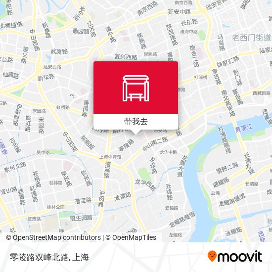 零陵路双峰北路地图