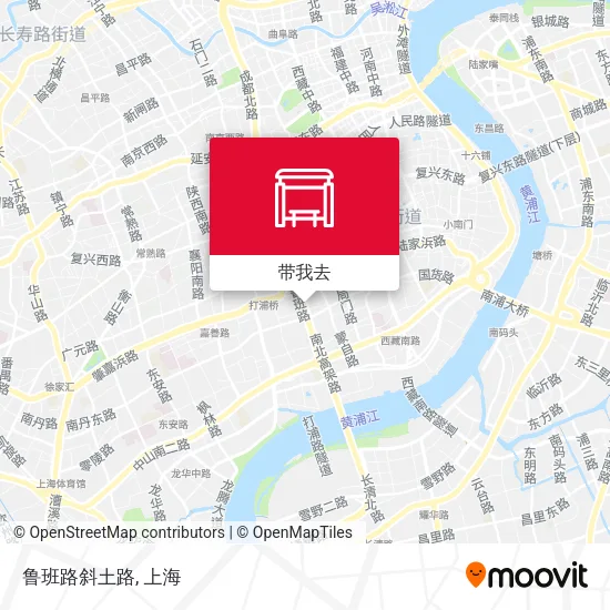 鲁班路斜土路地图