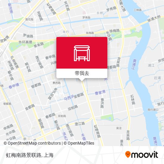 虹梅南路景联路地图