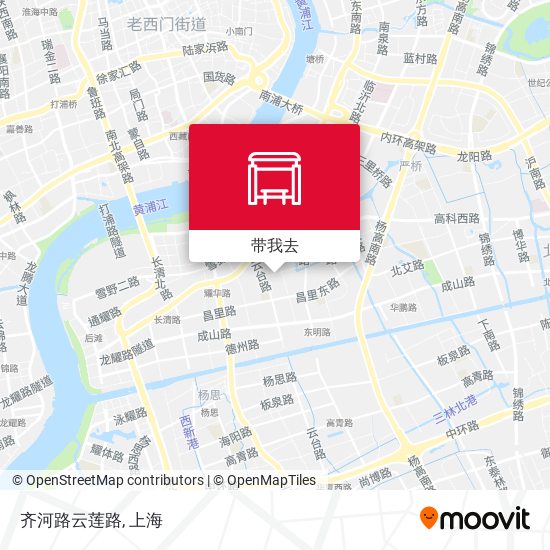 齐河路云莲路地图