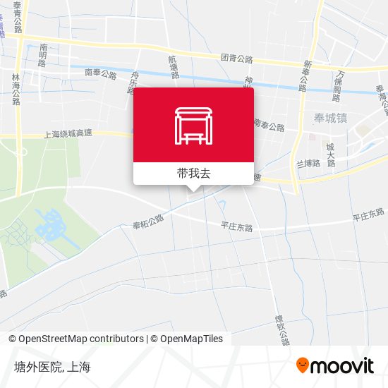 塘外医院地图