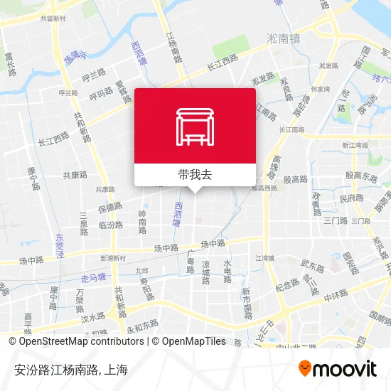 安汾路江杨南路地图