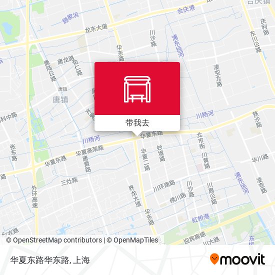 华夏东路华东路地图