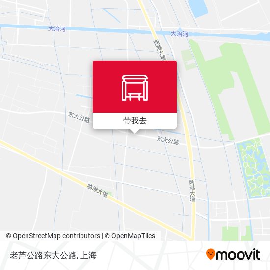 老芦公路东大公路地图