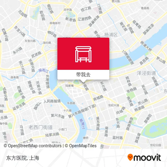 东方医院地图