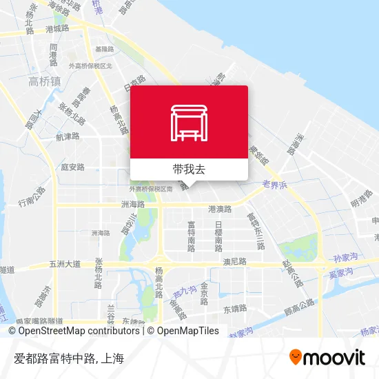 爱都路富特中路地图