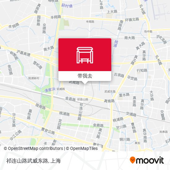 祁连山路武威东路地图