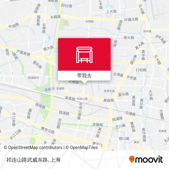 祁连山路武威东路地图