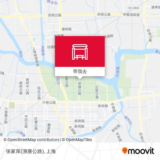 张家厍(泖唐公路)地图