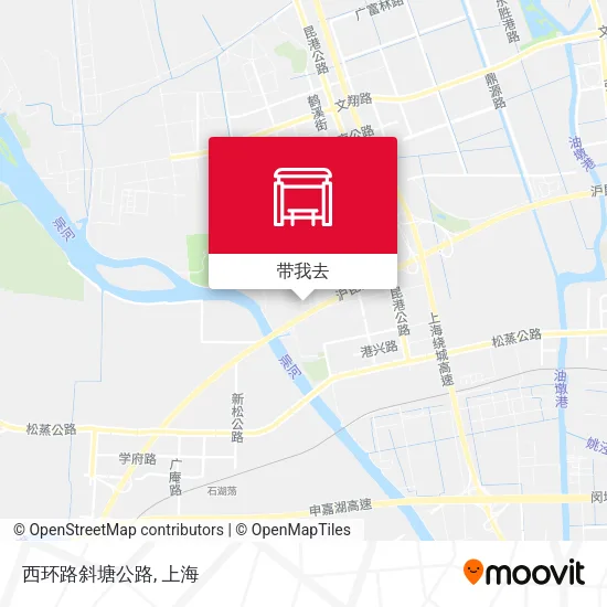 西环路斜塘公路地图