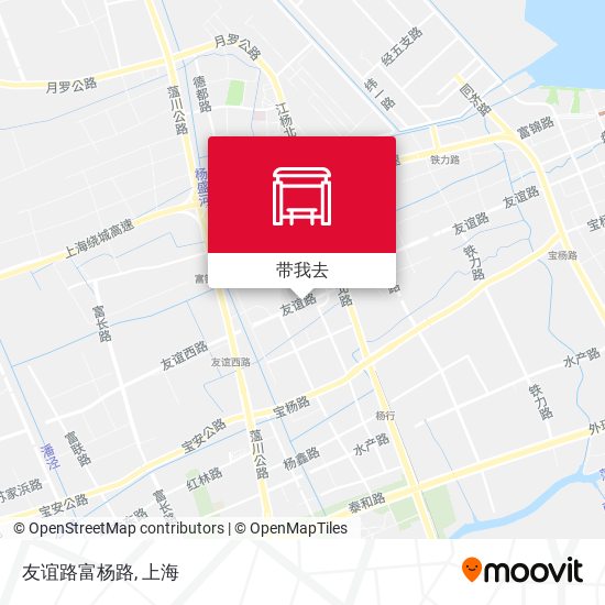 友谊路富杨路地图