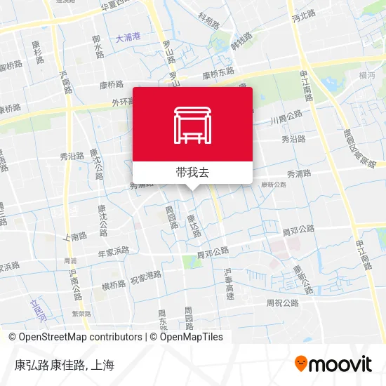 康弘路康佳路地图