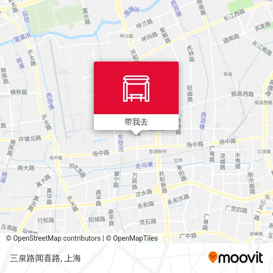 三泉路闻喜路地图