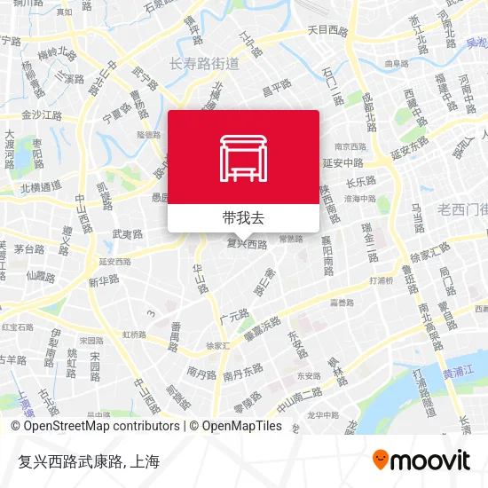 复兴西路武康路地图