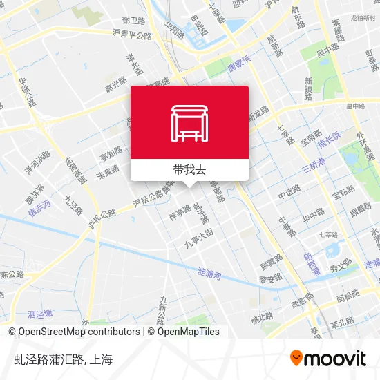 虬泾路蒲汇路地图