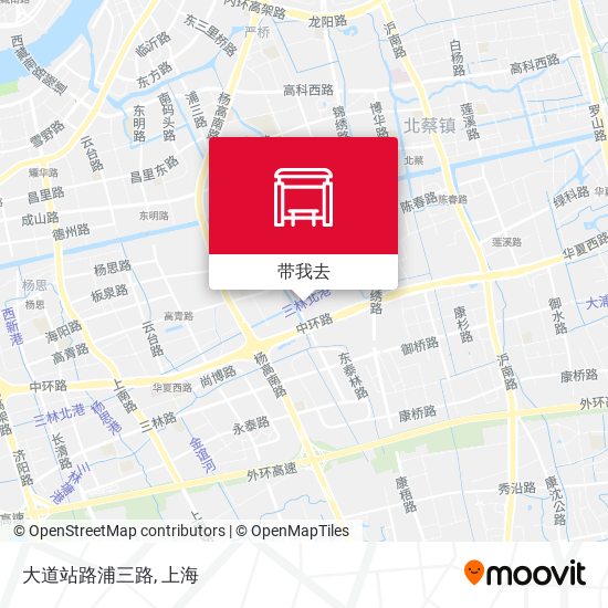 大道站路浦三路地图