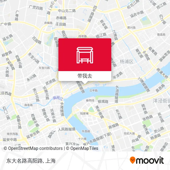 东大名路高阳路地图