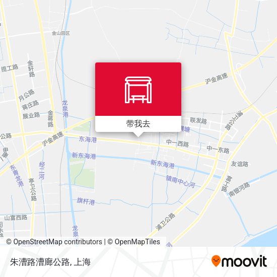 朱漕路漕廊公路地图