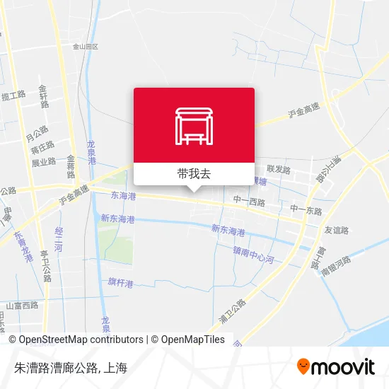 朱漕路漕廊公路地图