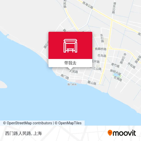 西门路人民路地图