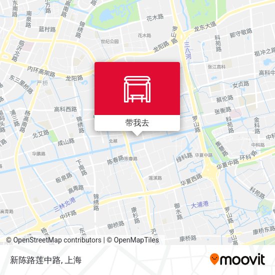 新陈路莲中路地图