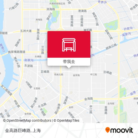 金高路巨峰路地图