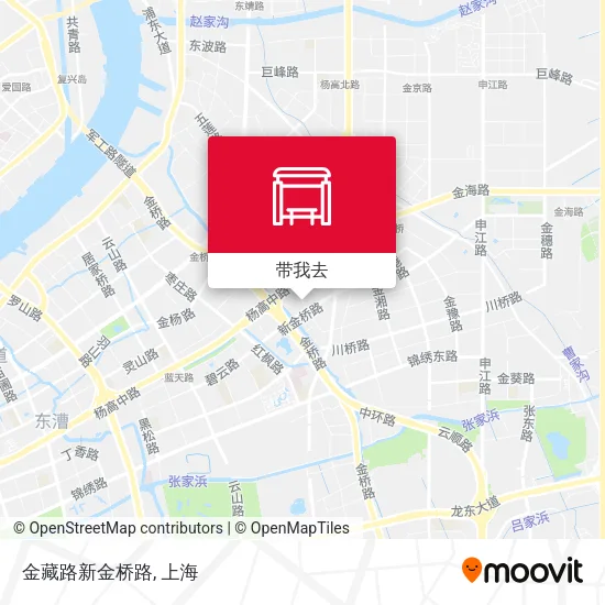 金藏路新金桥路地图