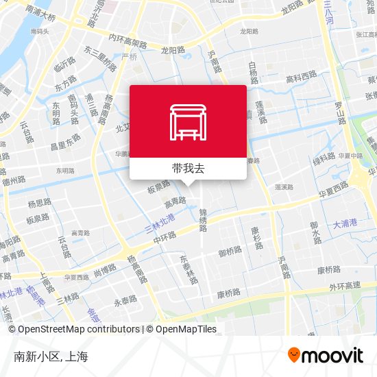 南新小区地图