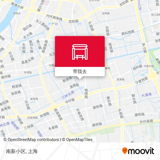 南新小区地图