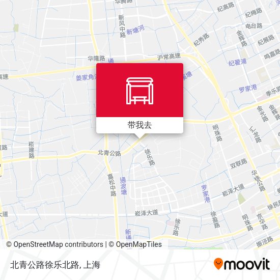 北青公路徐乐北路地图