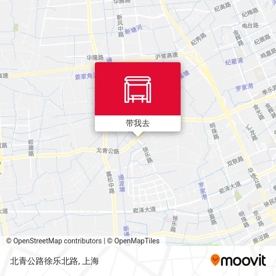 北青公路徐乐北路地图
