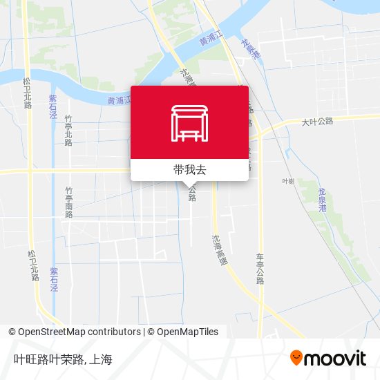 叶旺路叶荣路地图