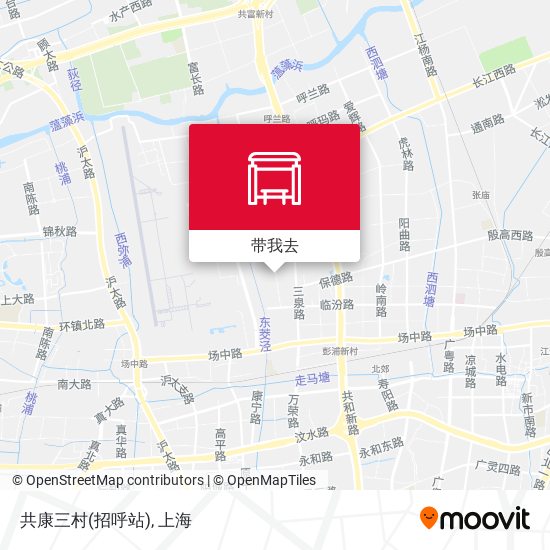 共康三村(招呼站)地图
