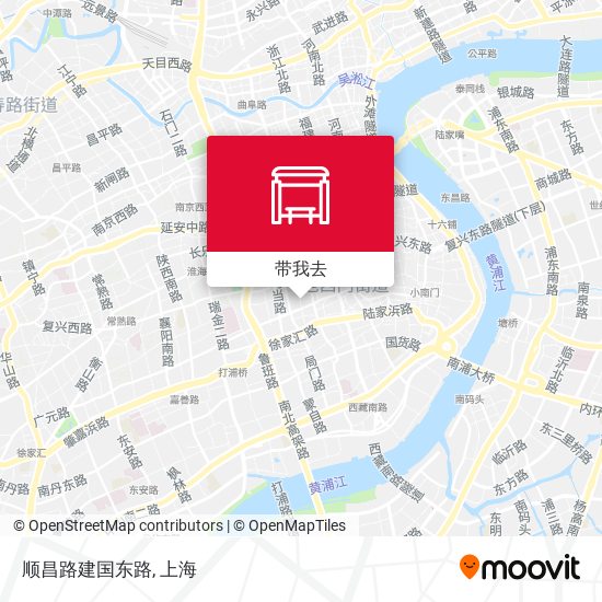 顺昌路建国东路地图