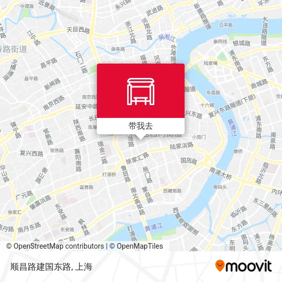 顺昌路建国东路地图