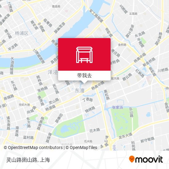 灵山路崮山路地图