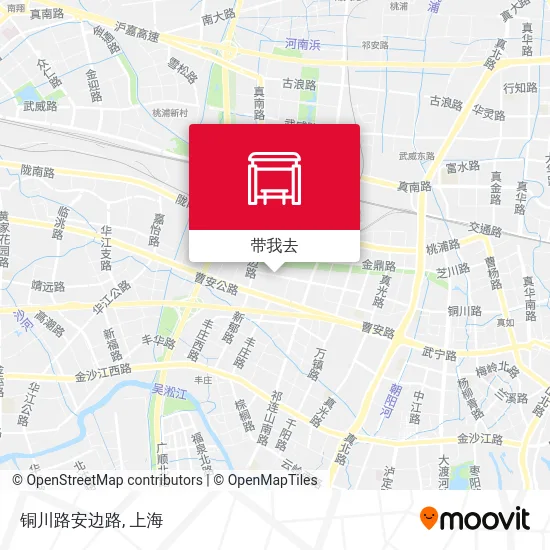 铜川路安边路地图