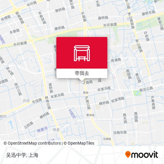 吴迅中学地图