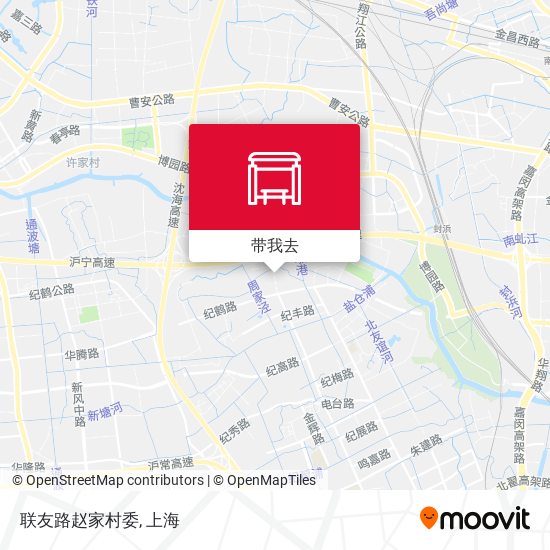 联友路赵家村委地图