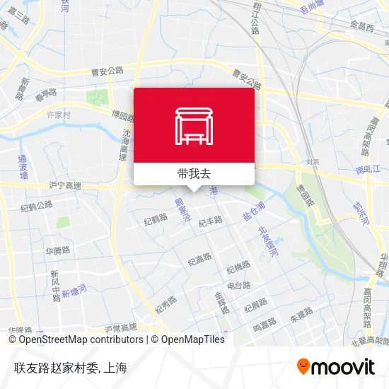 联友路赵家村委地图