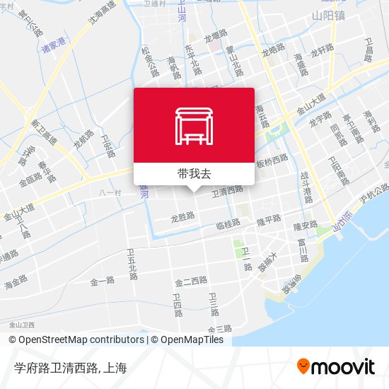 学府路卫清西路地图