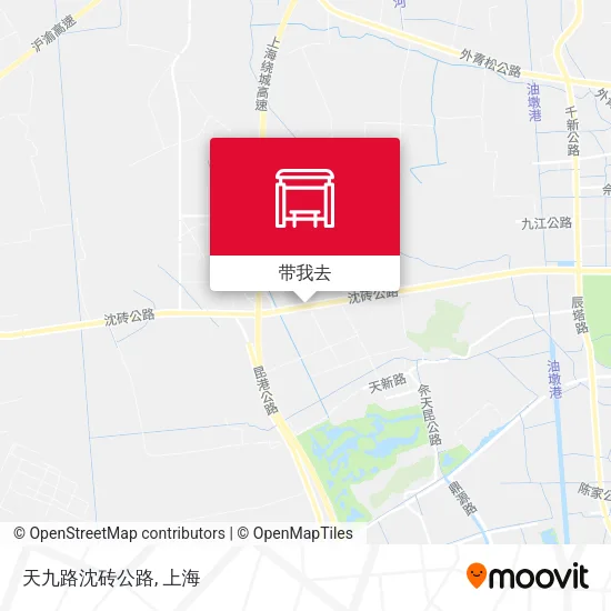 天九路沈砖公路地图